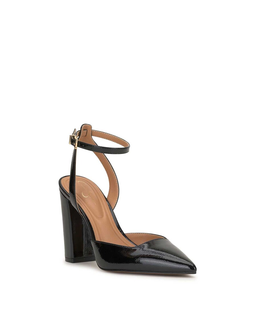 Jessica Simpson Nazela Pump in Black Patent