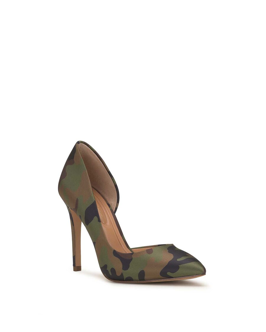 Jessica Simpson Prizma D'Orsay Pump in Forest Camo