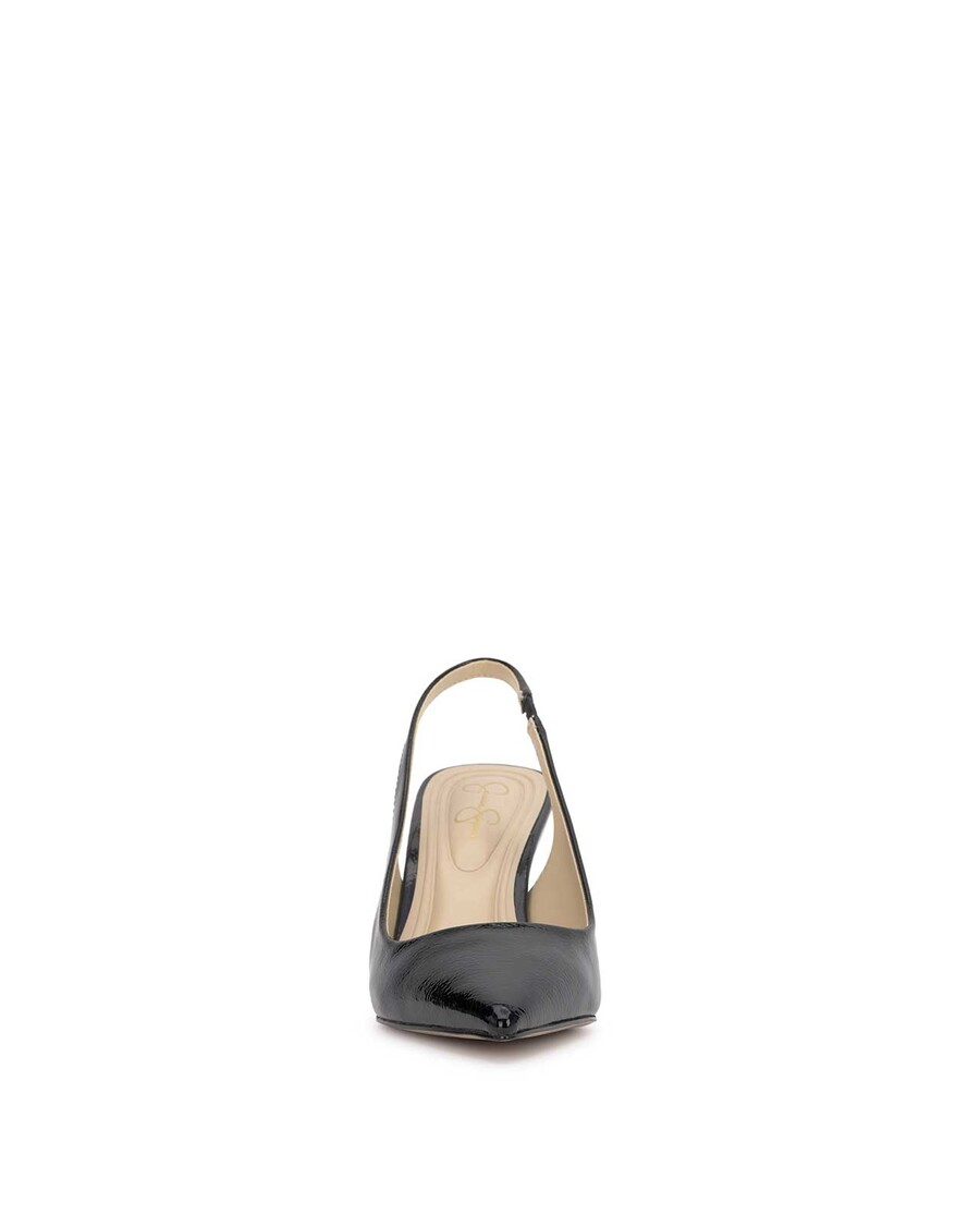 Jessica Simpson Souli Sling Back Heel in Black Patent