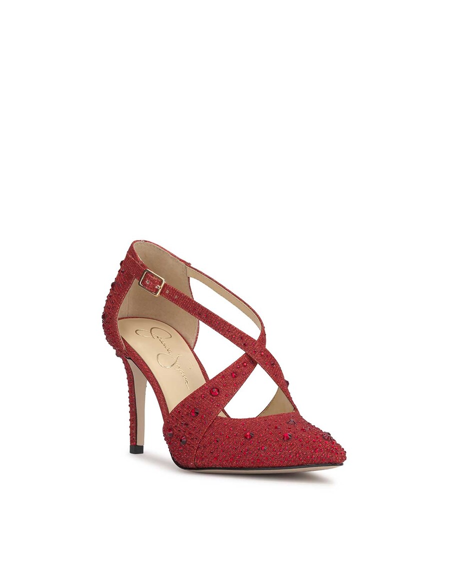 Jessica Simpson Accile High Heel in Red Muse