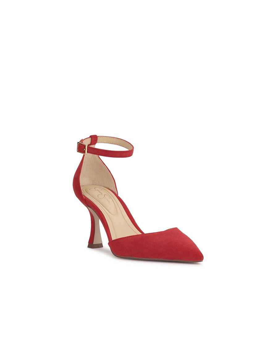 Jessica Simpson Foxena Pointed Toe Pump in Red Muse