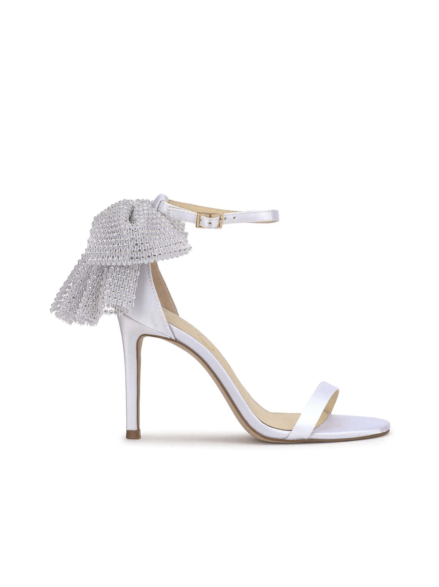 Jessica Simpson Moure Bow Heel in White