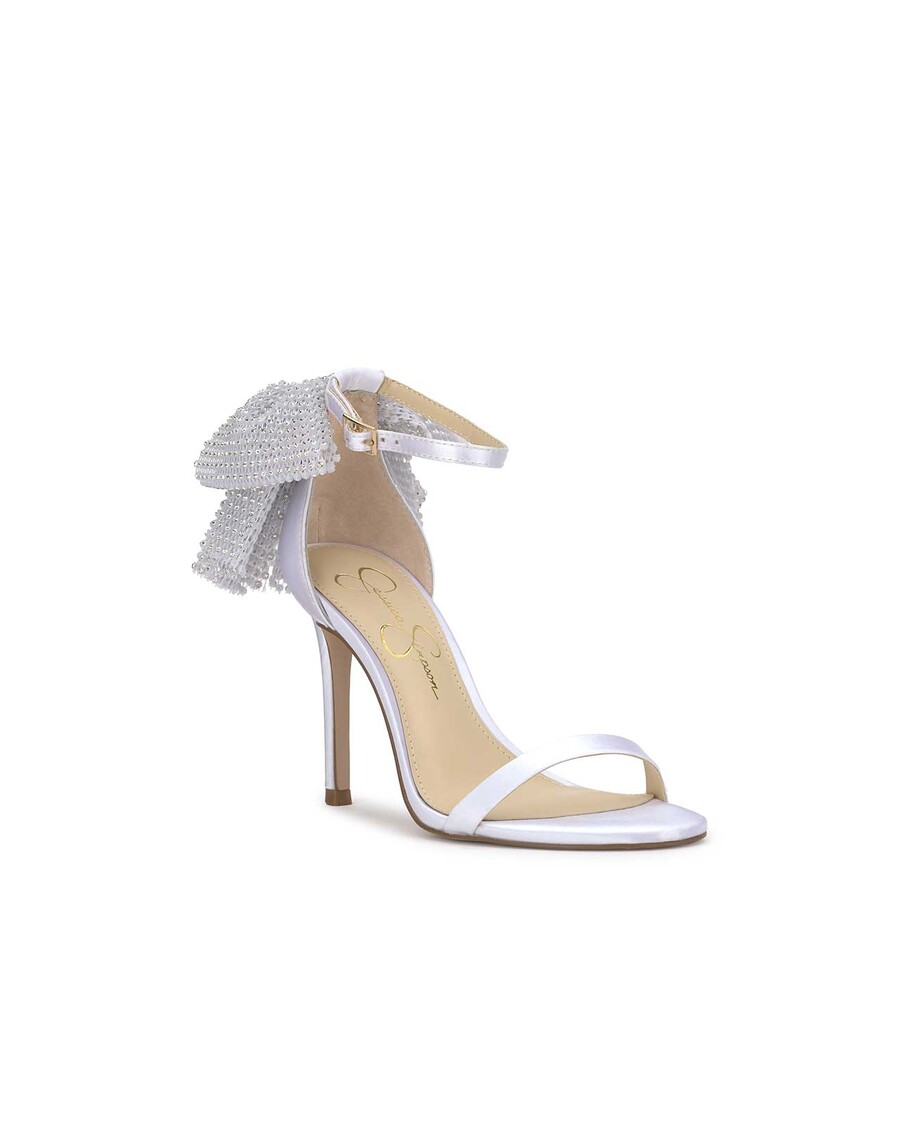 Jessica Simpson Moure Bow Heel in White
