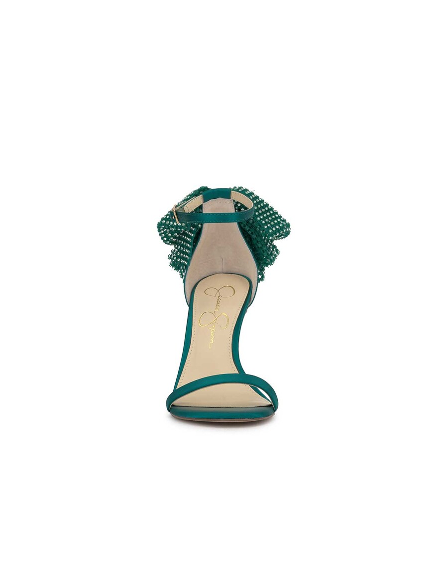 Jessica Simpson Moure Bow Heel in Gem Green