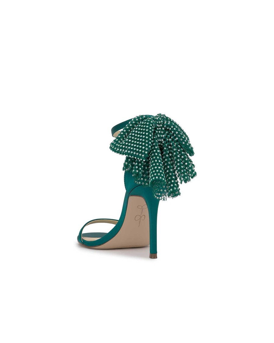 Jessica Simpson Moure Bow Heel in Gem Green