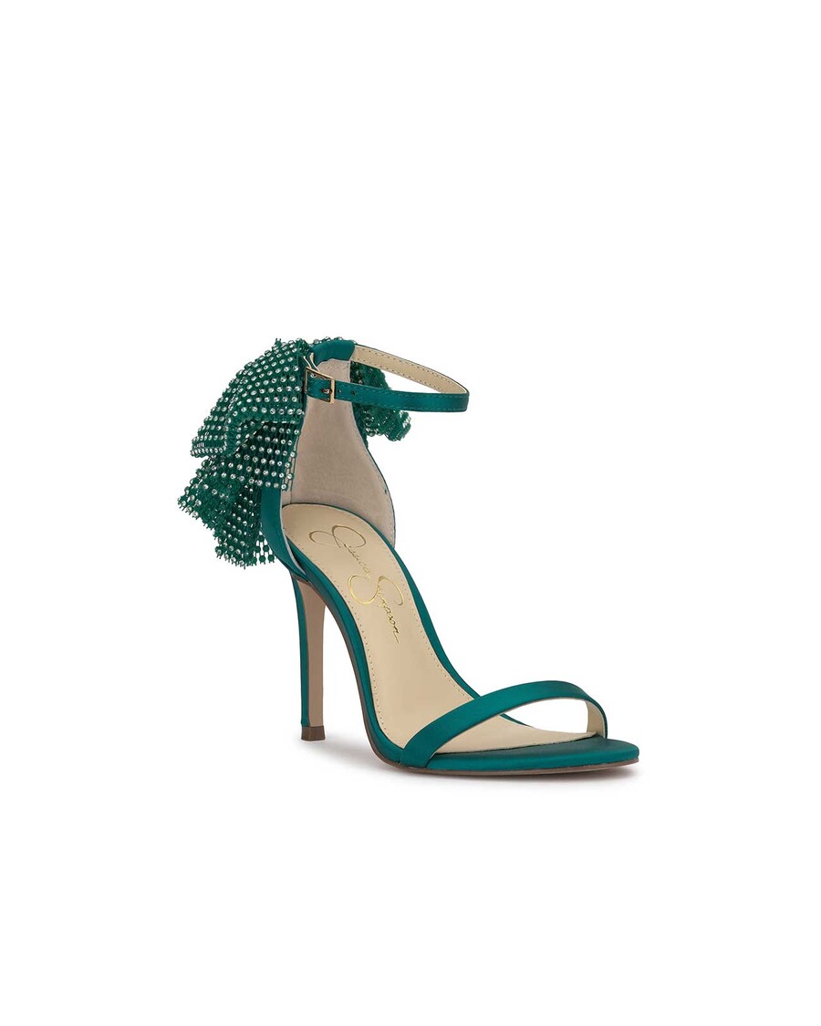 Jessica Simpson Moure Bow Heel in Gem Green