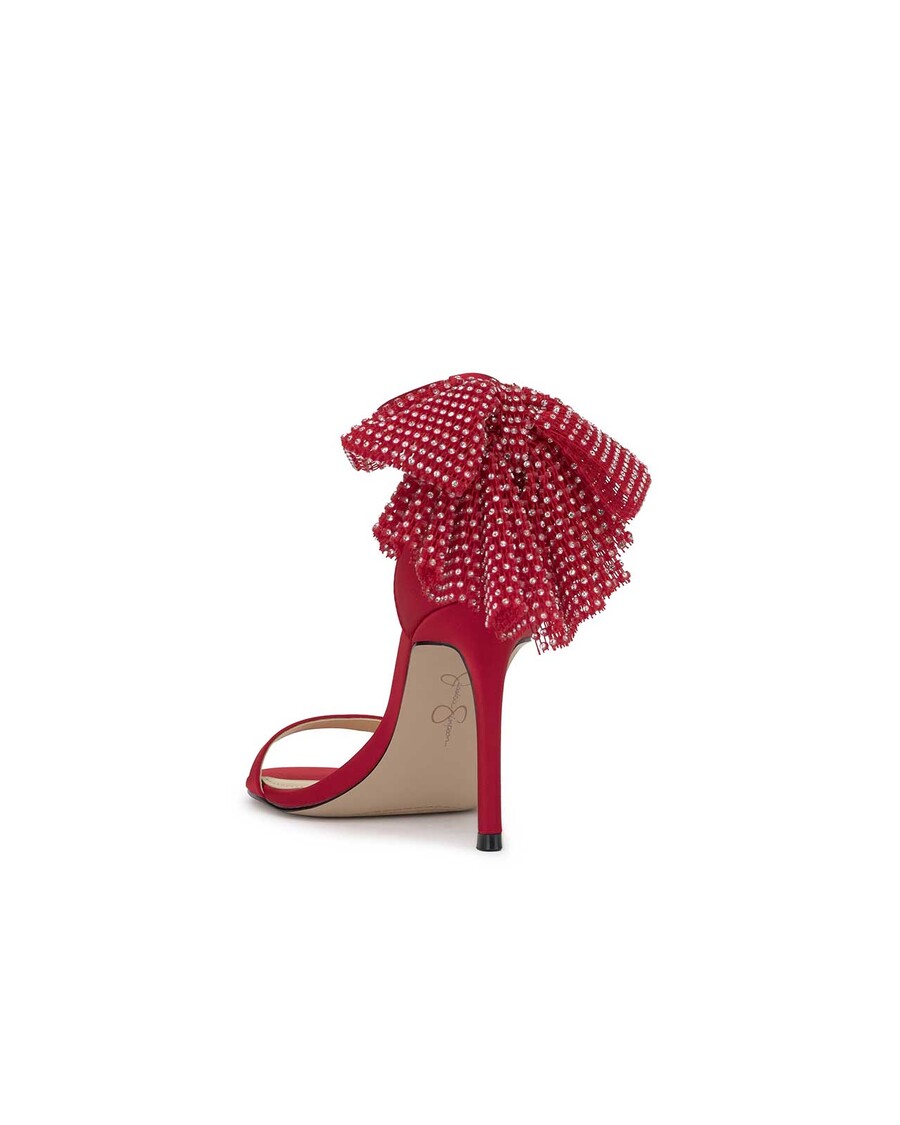 Jessica Simpson Moure Bow Heel in Red Muse