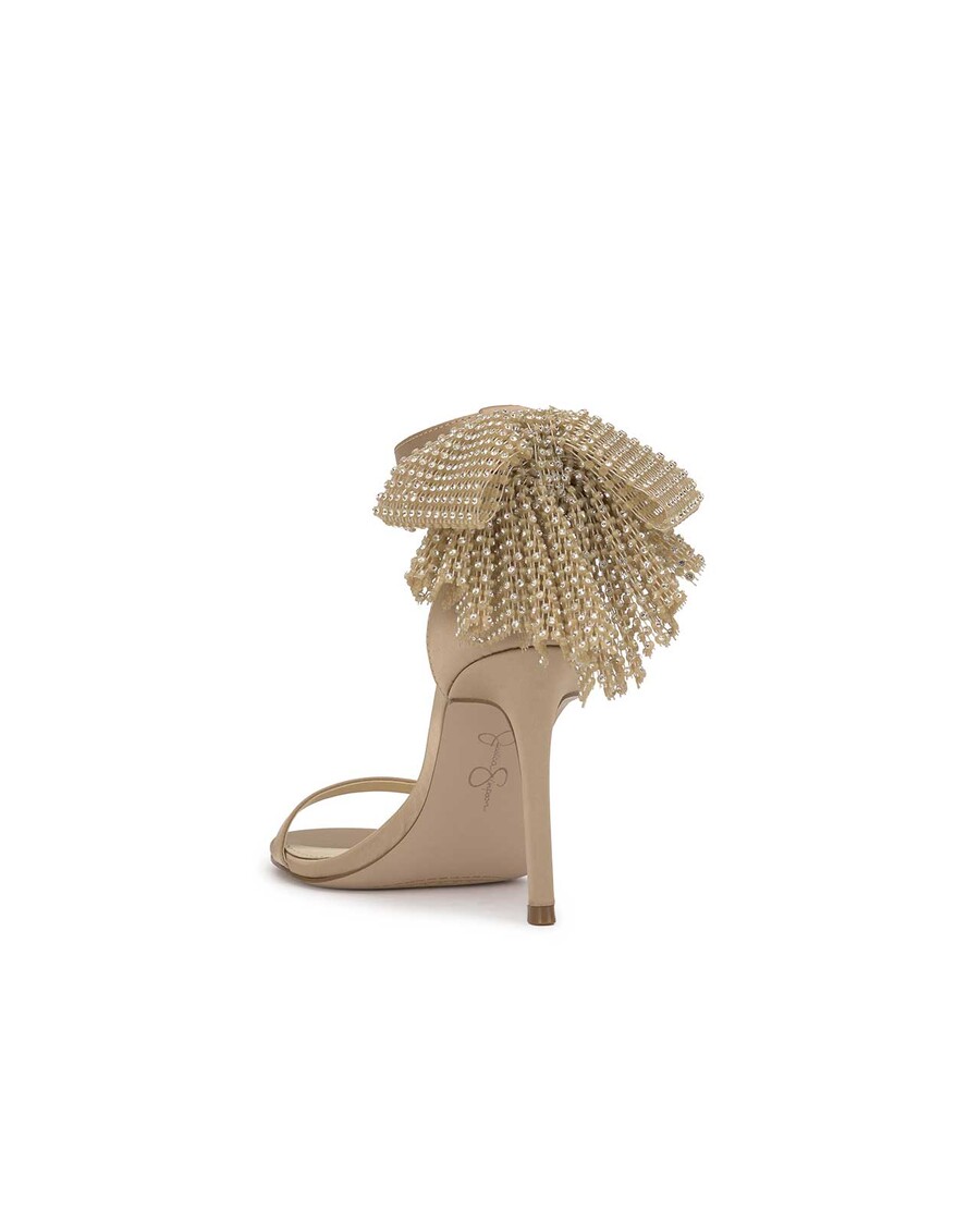 Jessica Simpson Moure Bow Heel in Champagne