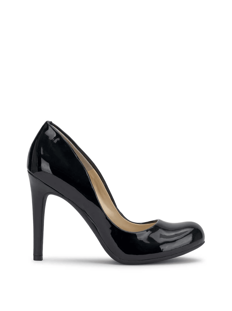 Jessica Simpson Calie Pump in Black Patent