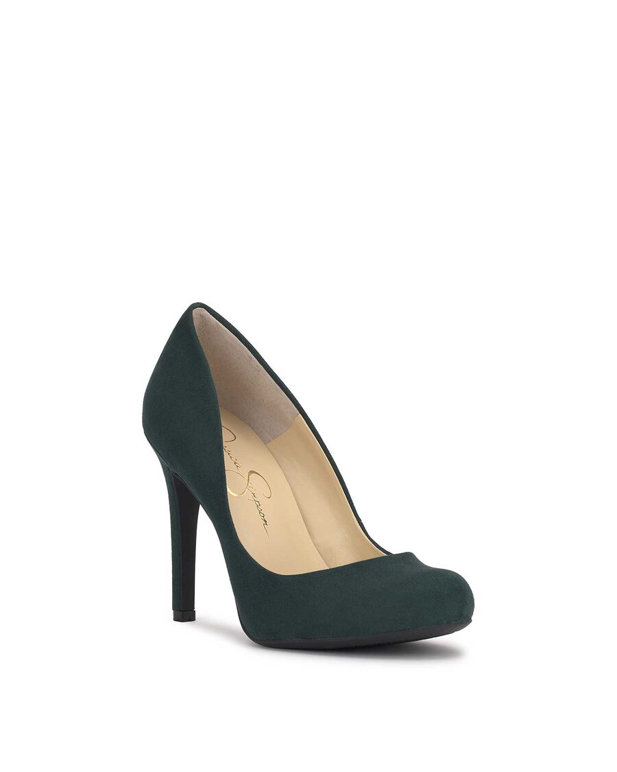 Jessica Simpson Calie Pump in Evergreen