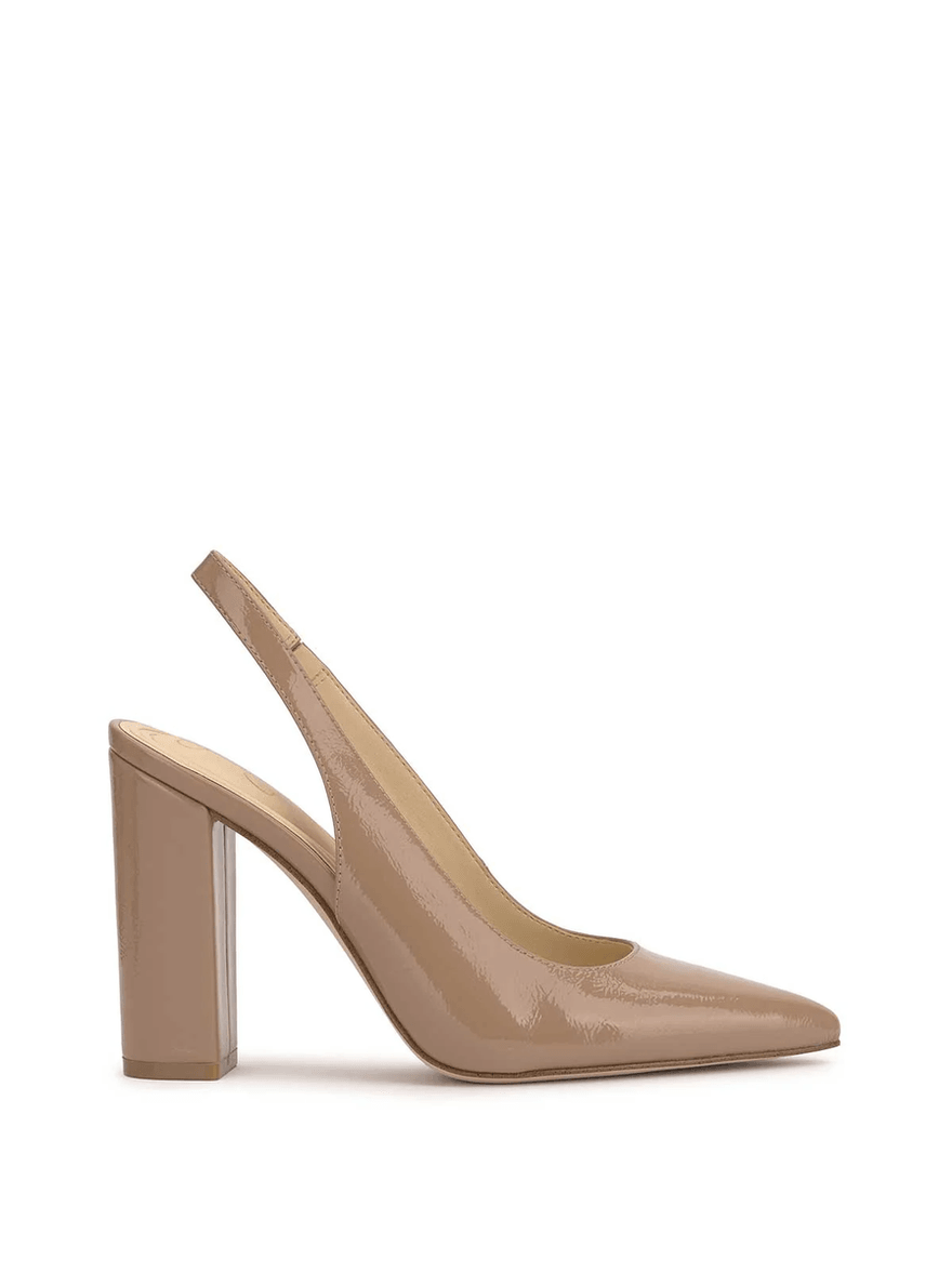 Jessica Simpson Noula Slingback Pointed Toe Pump in Chai Latte