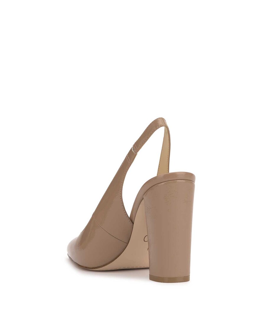 Jessica Simpson Noula Slingback Pointed Toe Pump in Chai Latte