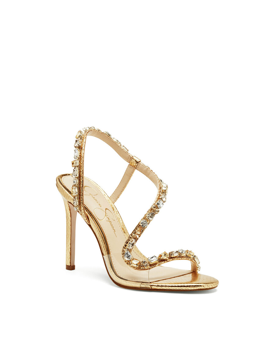 Jessica Simpson Jaycin High Heel in Gold