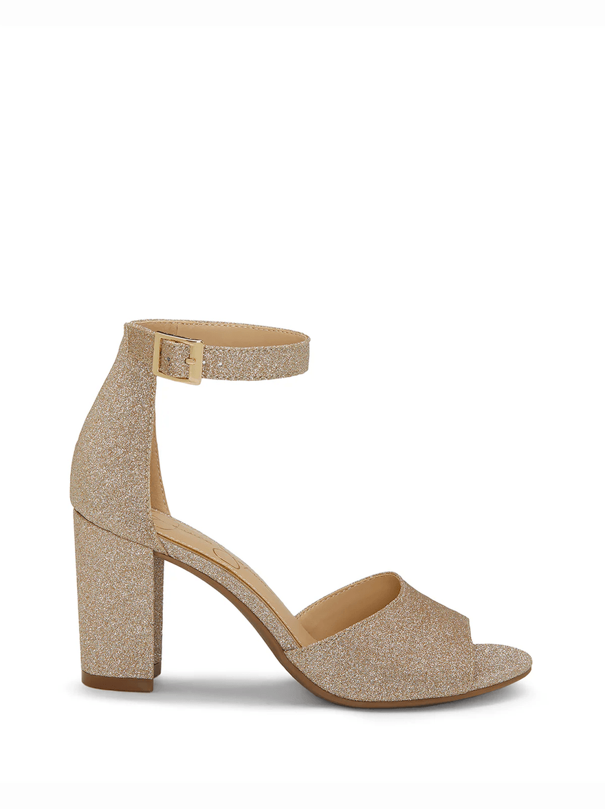 Jessica Simpson Sherron Sandal in Champagne