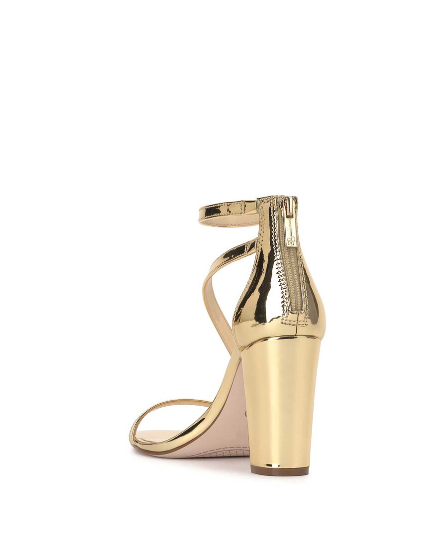 Jessica Simpson Sloyan High Heel Sandal in Gold