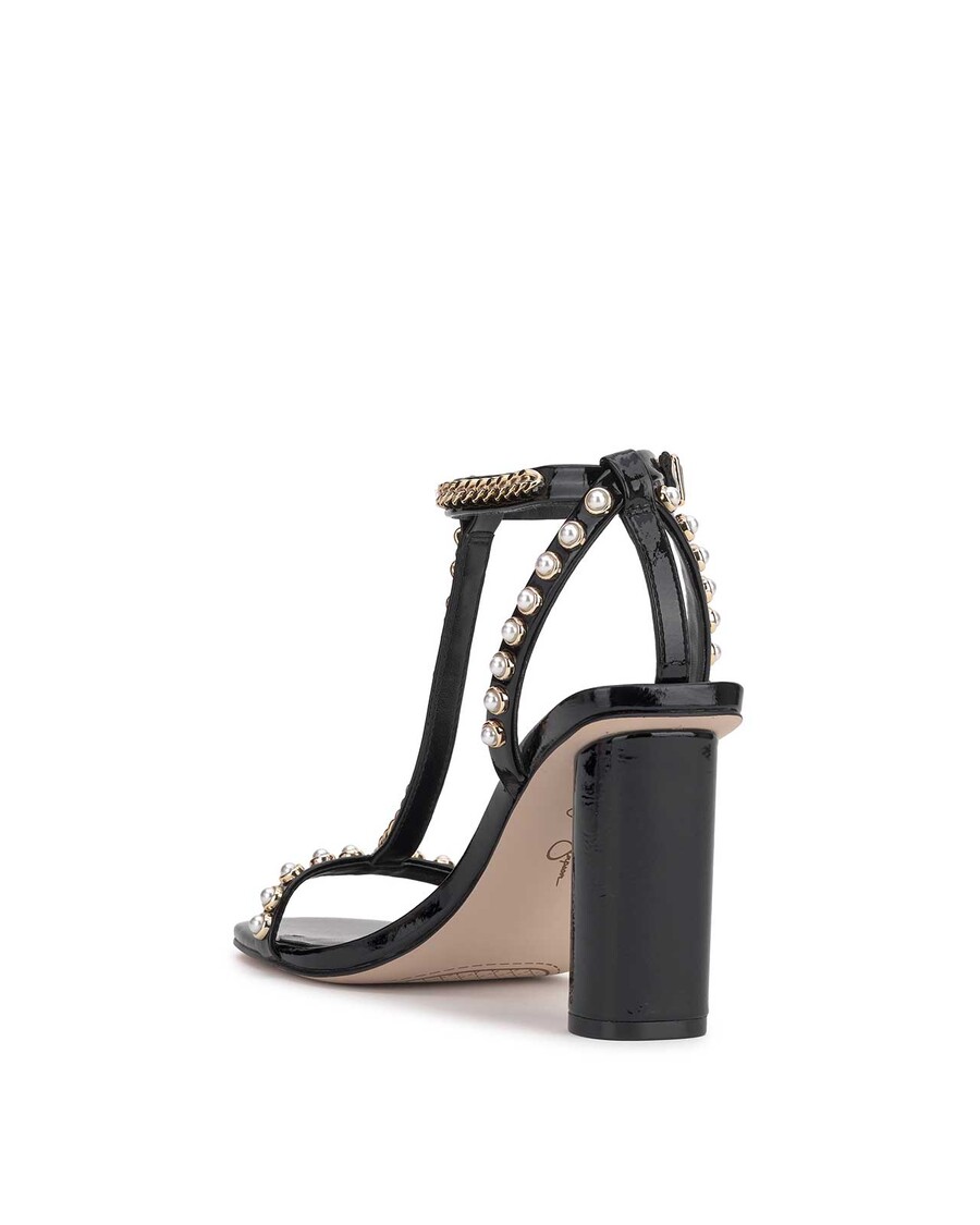 Jessica Simpson Siven High Heel Sandal in Black