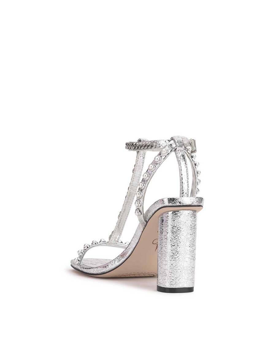 Jessica Simpson Siven High Heel Sandal in Silver