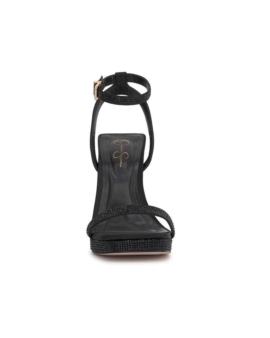 Jessica Simpson Adonia High Heel in Black Shimmer