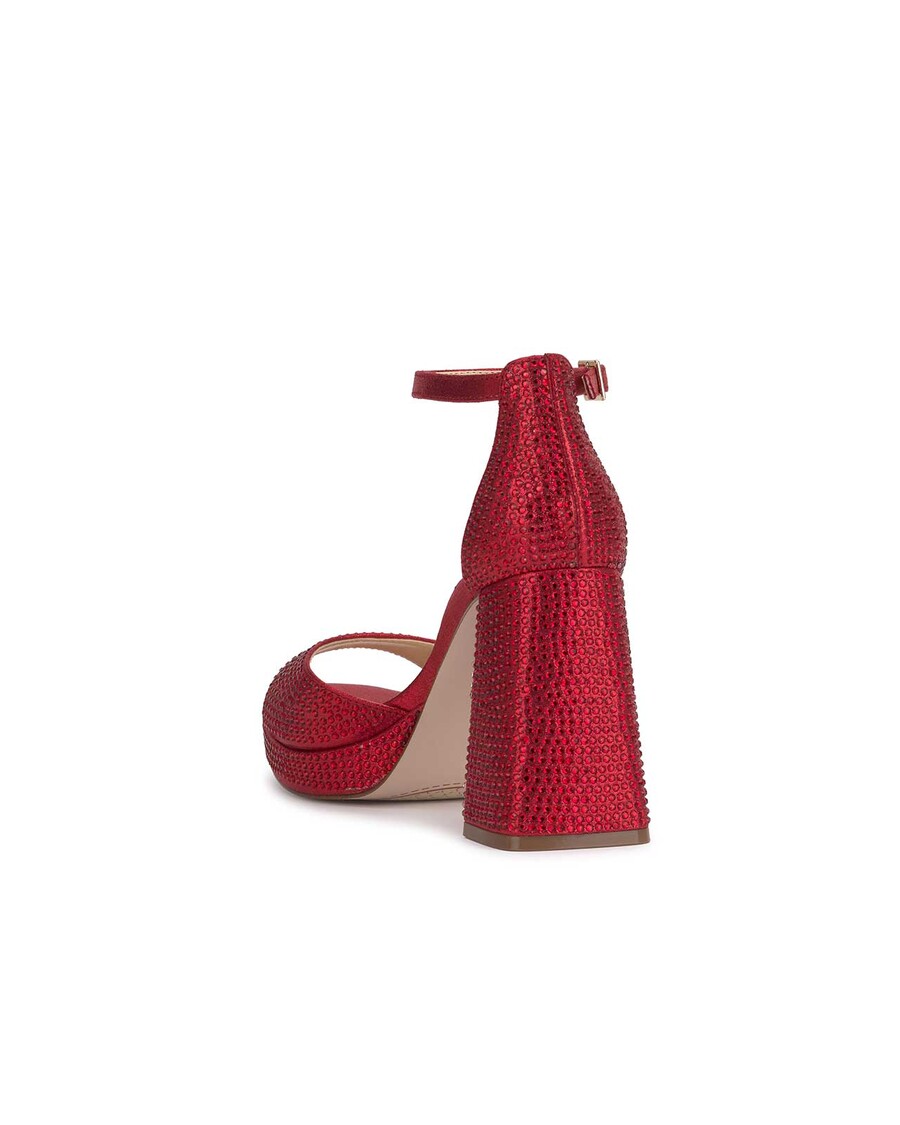 Jessica Simpson Kaliah Platform Sandal in Red Muse