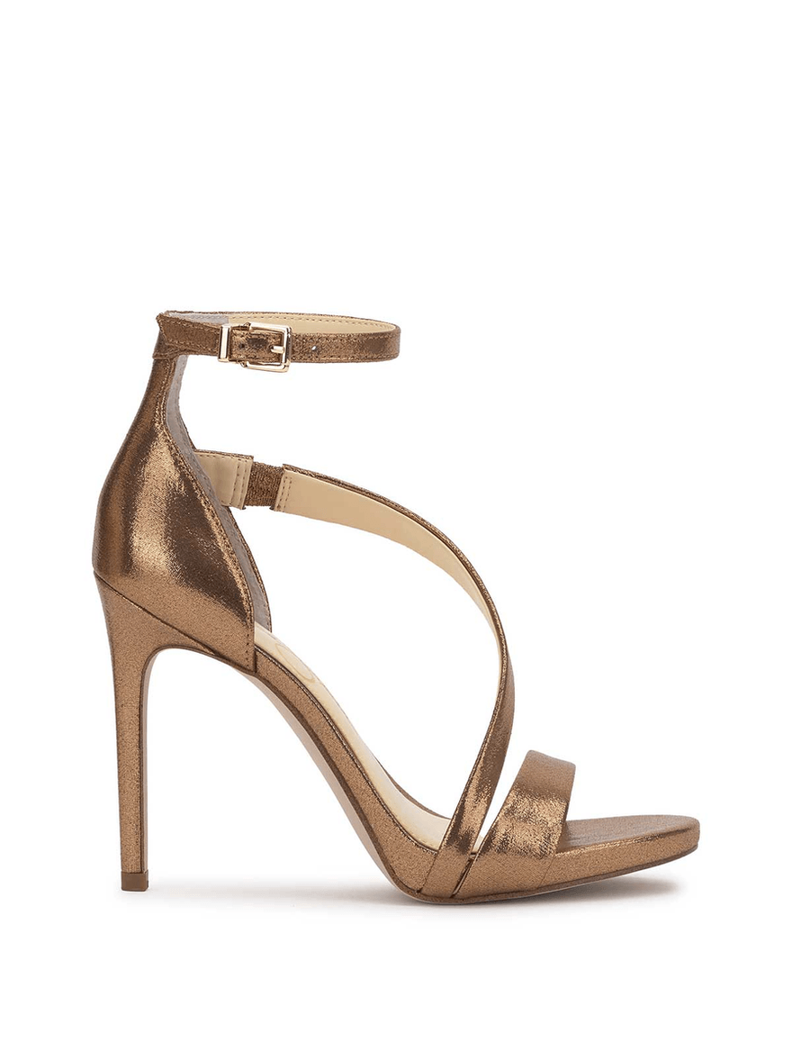 Jessica Simpson Rayli High Heel Sandal in Bronze