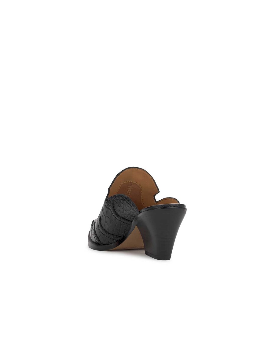 Jessica Simpson Zurina Heeled Mule in Black