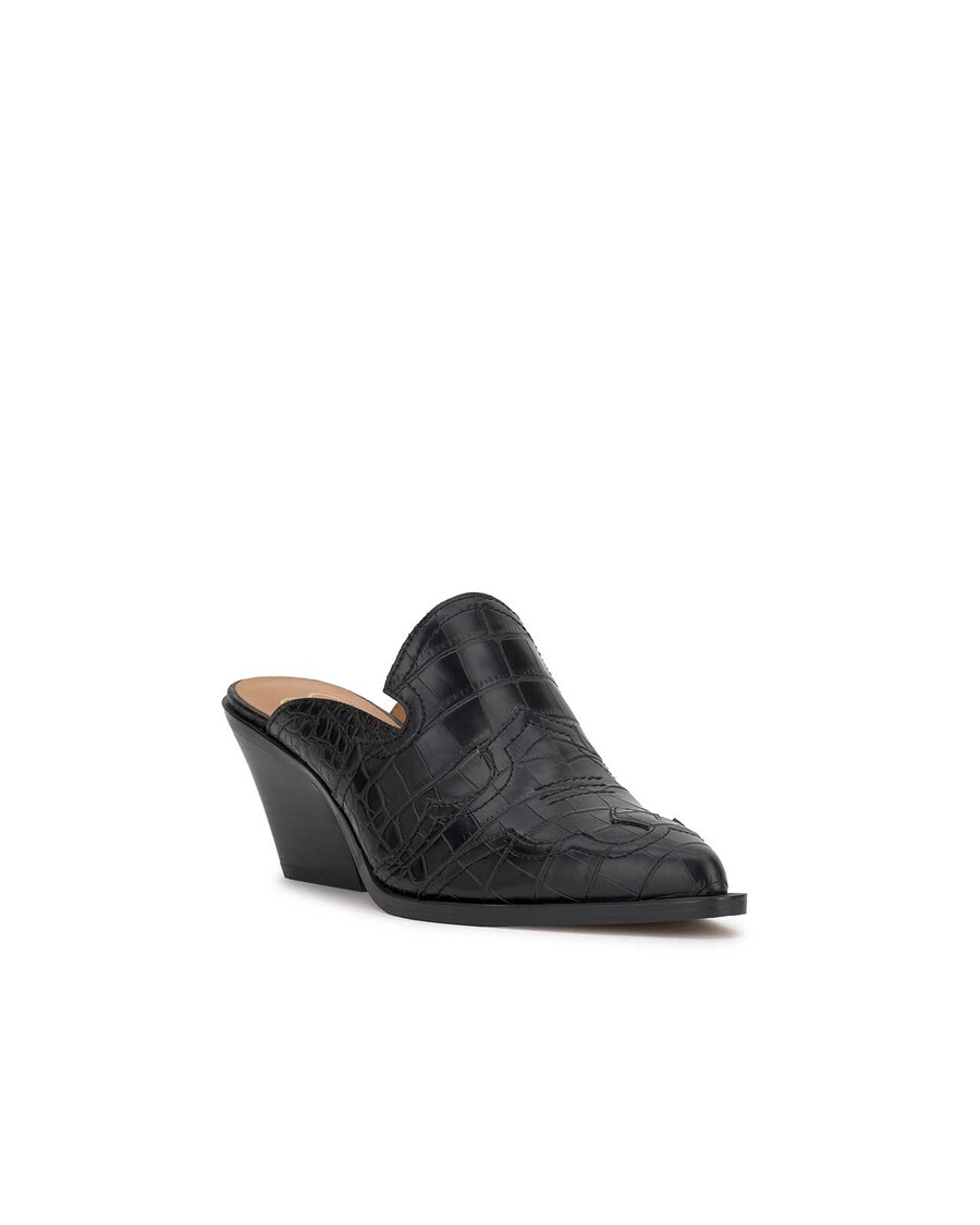 Jessica Simpson Zurina Heeled Mule in Black