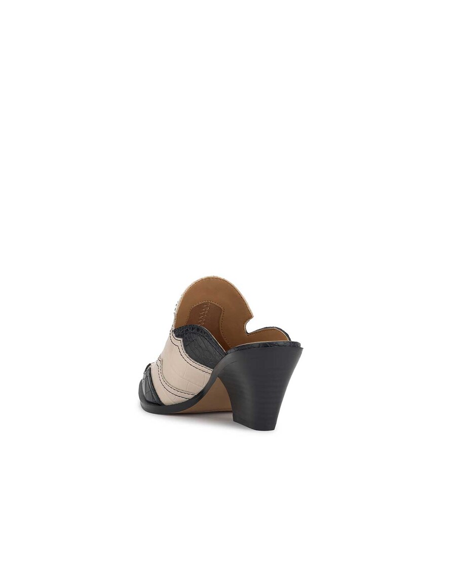 Jessica Simpson Zurina Heeled Mule in Two-Tone