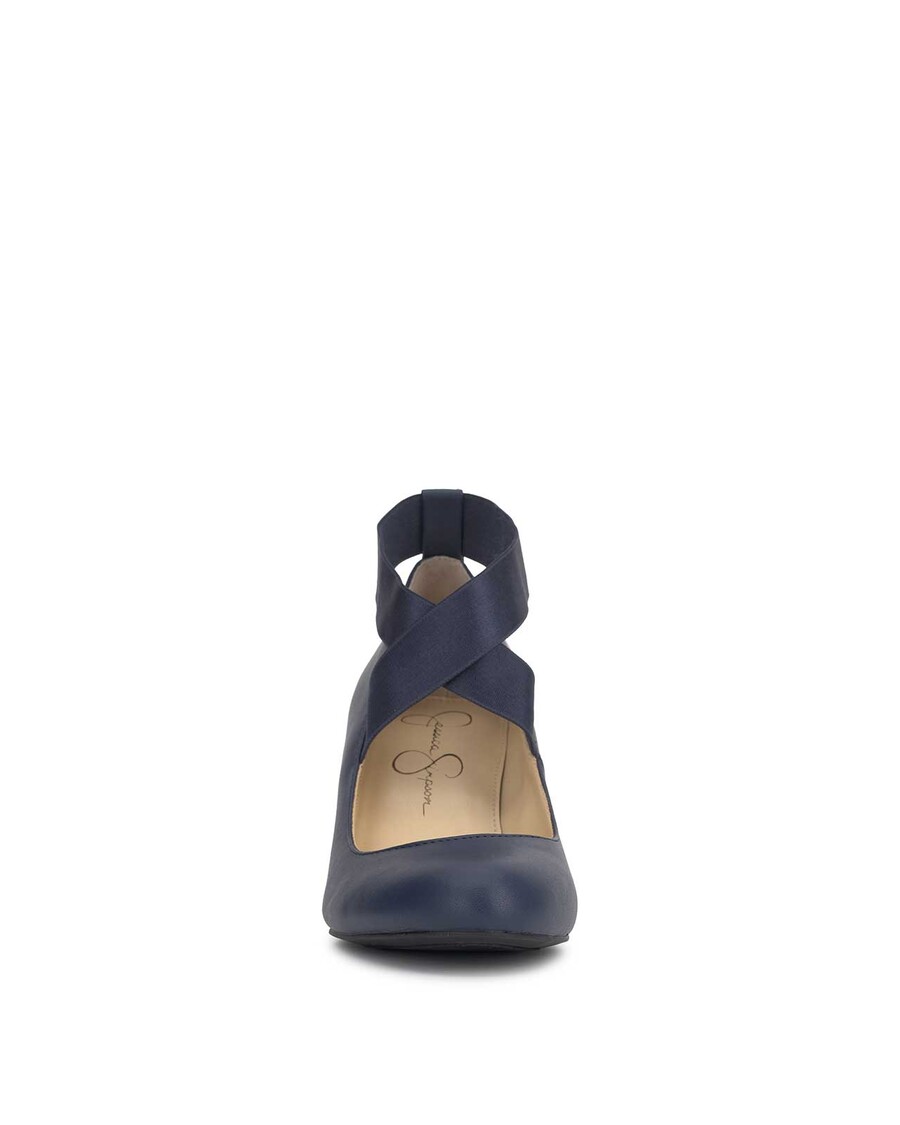 Jessica Simpson Saedra Wedge in Navy Baby