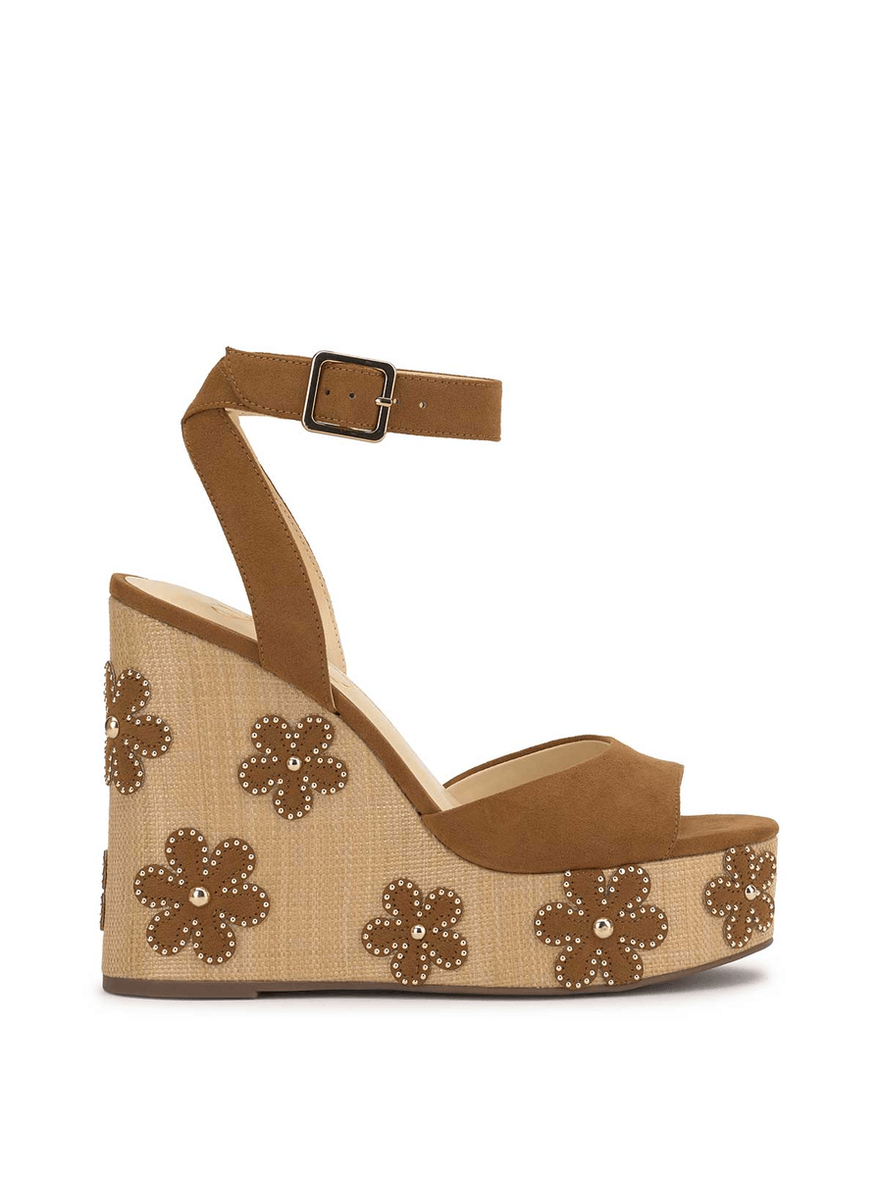 Jessica Simpson Kamindi Espadrille Wedge in Tuscan Tan